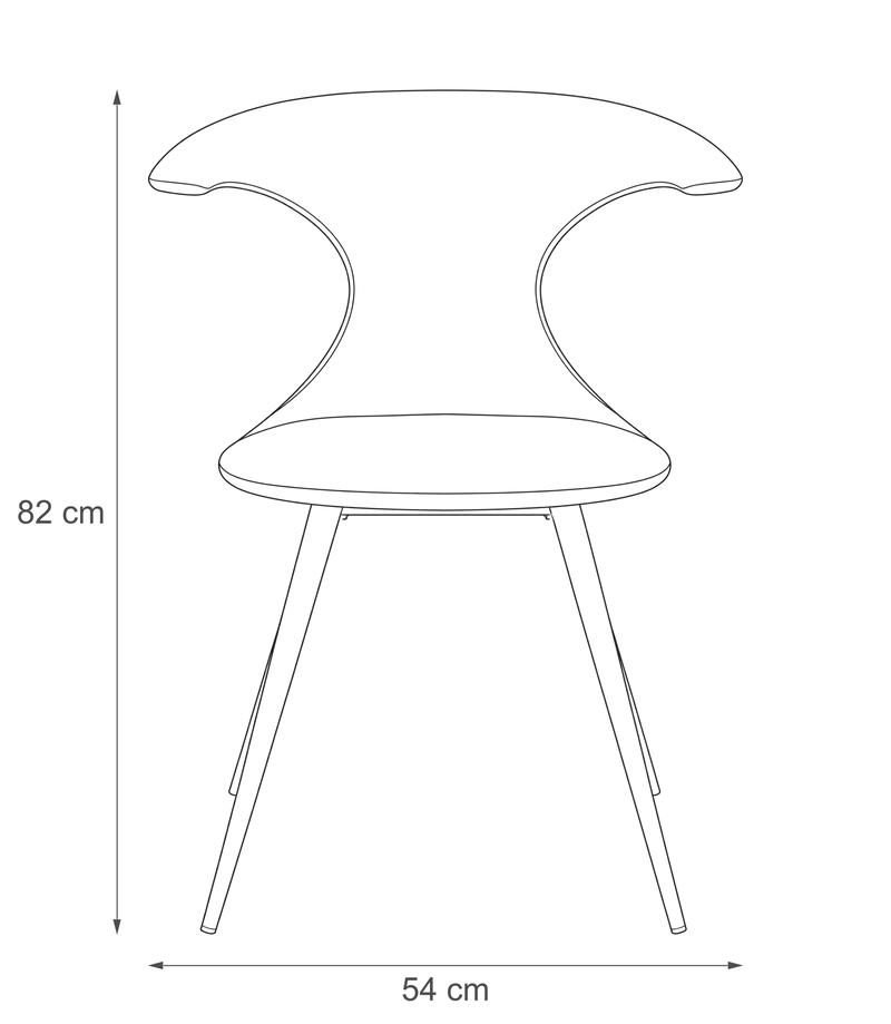 Neutralt produktfoto mod ensfarvet baggrund.