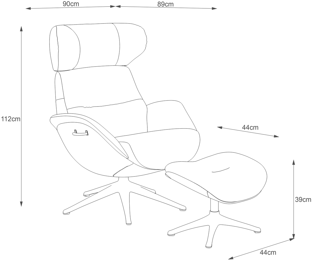 Minimalistisk illustration af en sort kat i mørke med to lysende øjne og en hvid knurhårslinje.