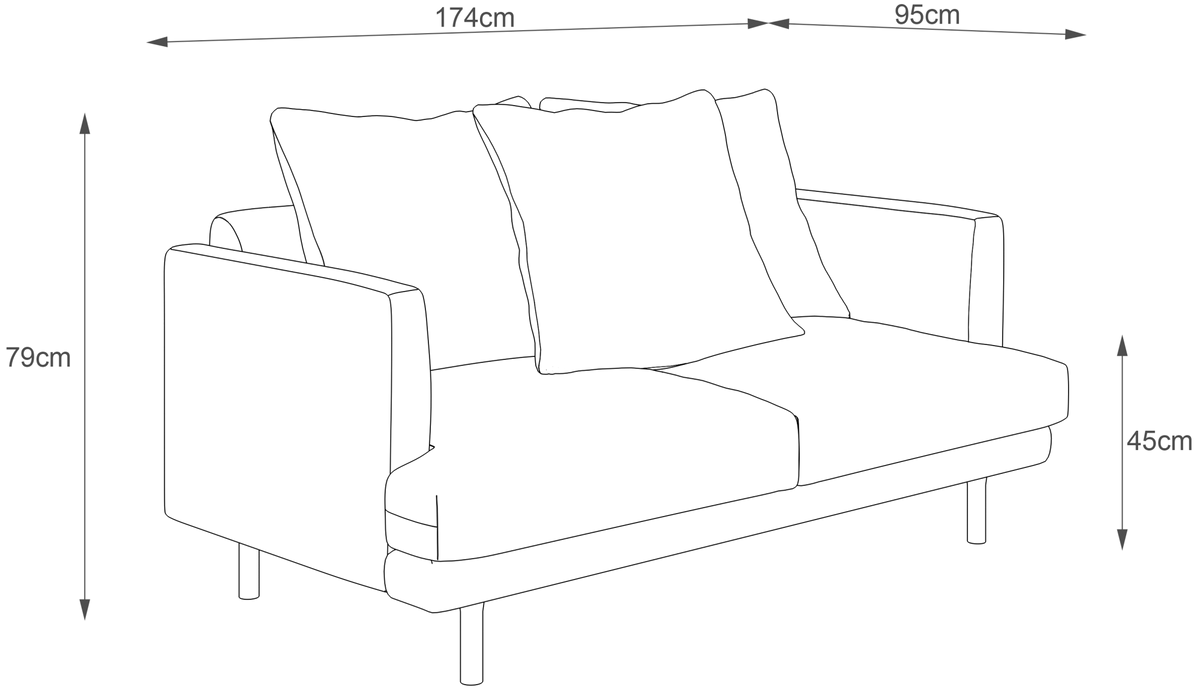 Minimalistisk illustration af mælkebøttefrø, der svæver diagonalt på sort baggrund.