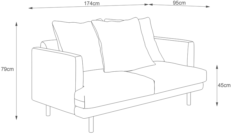 Minimalistisk illustration af mælkebøttefrø, der svæver diagonalt på sort baggrund.