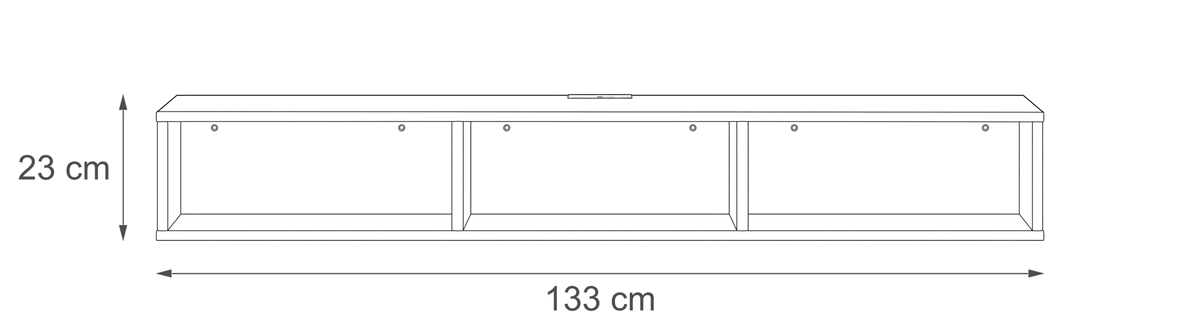 Minimalistisk sort baggrund i bredt panoramformat.