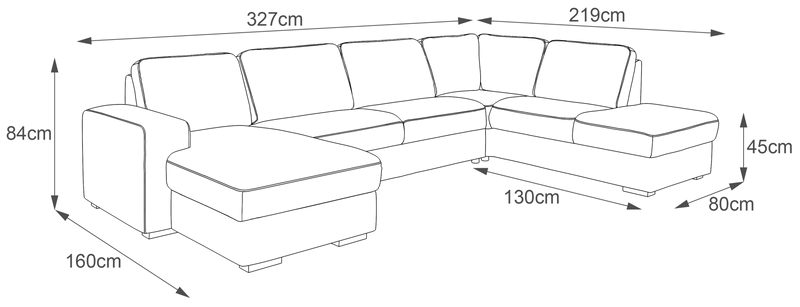 Helsort, minimalistisk banner.