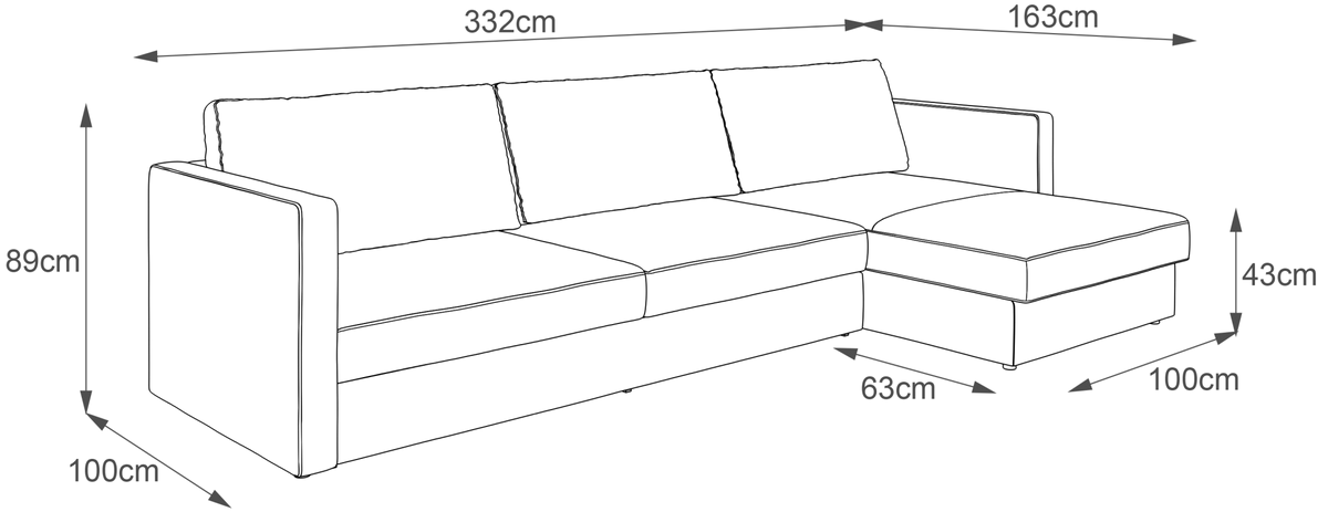 En helt sort baggrund.